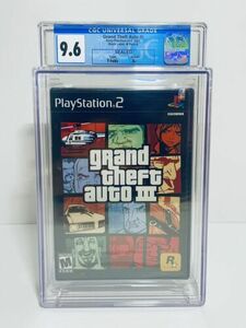 Grand Theft Auto III CGC 9.6 A+ Playstation 2 GTA3 PS2 1st Print Not Trilogy 海外 即決