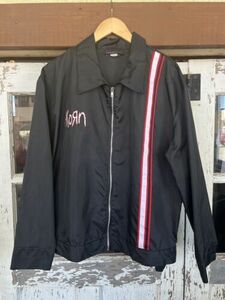 Vintage KORN johnny suede music jacket 90s lightweight band music merch L/XL 海外 即決