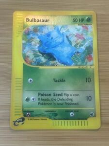 ポケモン Bulbasaur 94/165 e reader tcg Near Mint Unlimited Reverse Holo Rare 海外 即決