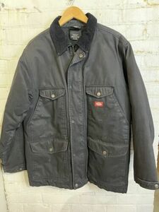 Vintage dickies chore jacket medium black workwear distressed fashion work 海外 即決