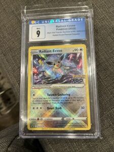 Pokmon 2022 ポケモン GO Black Star Promos Radiant Eevee SWSH230 CGC 9 海外 即決