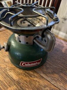 Vintage COLEMAN 502 SPORTSMAN Camp Stove 2/1981 海外 即決