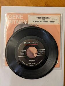 Gene Pitney Mary Ann / I Must Be Seeing Things 45 RPM Musicor Mu 1070 海外 即決