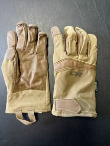 OUTDOOR RESEARCH OR COYOTE AGS CONVOY GLOVES GORE-TEX LARGE NWOT K-106 海外 即決