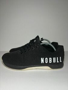 NO BULL #Iamnobull ATHLETIC スニーカー Shoes Unisex ブラック & White Trainers M 10 海外 即決