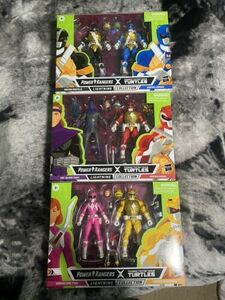 TMNT Power Rangers Crossover Whole Set 海外 即決