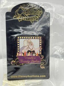 Disney Auctions Ursula's Beauty Parlor LE 100 Pin New Unopened Ursula Pin LE100 海外 即決