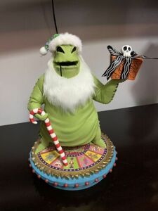 Disney Oogie Boogie Nutcracker Figure Holiday The Nightmare Before Christmas NIB 海外 即決