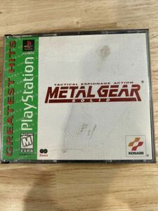 Metal Gear Solid Greatest Hits (Sony PlayStation 1, 1999) Complete 海外 即決