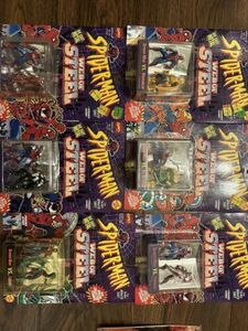 1994 Marvel Comics Spider-man Web Of Steel SPIDER-MAN VS CARNAGE & more 海外 即決