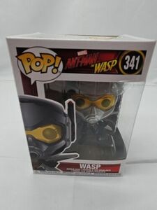 Funko POP #341 Wasp - Marvel Ant-Man & The Wasp - Damaged Box with Protector 海外 即決
