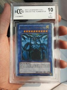 2010 YUGIOH! LEGENDARY COLLECTION OBELISK THE TORMENTOR BCCG 10 MINT+ 海外 即決