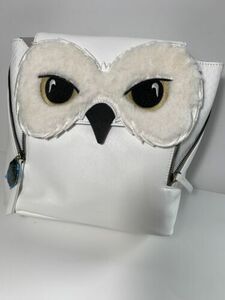 Bioworld Harry Potter Hedwig Faux Fur And Leather Backpack NWT 海外 即決