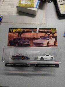 2024 Hot Wheels '04 Mazda Mazdaspeed Miata + RX7 FC Pandem Premium 2 Pack New 海外 即決