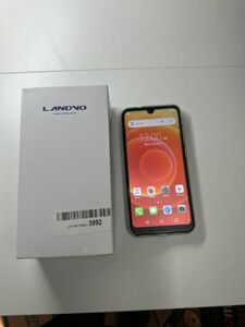 Landvo IP12 Pro+ 6.4" Android 8GB GSM Unlocked Blue New with box 海外 即決