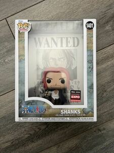 Funko Pop One Piece Shanks Wanted Poster C2E2 Shared Exclusive IN HAND SHIP NOW 海外 即決