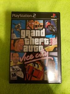 Grand Theft Auto: Vice City (Sony PlayStation 2, 2002) 海外 即決