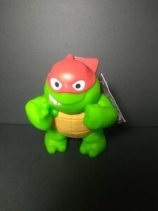 Tootin Turtle Tots Teenage Mutant Ninja Turtles With 2 Tags Raphael RARE Error 海外 即決