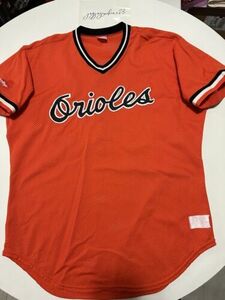 Rawlings Baltimore Orioles Eddie Murray batting practice BP Jersey Sz 44 Large 海外 即決