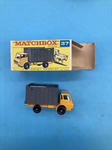 Matchbox 37 Cattle Truck New In F Box 海外 即決