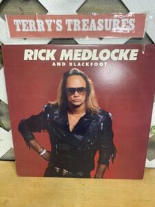 Rick Medlocke and Blackfoot LP Atlantic 7インチ 817インチ43-1 NM/VG+ 海外 即決