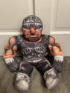 Vintage Bashin' Brawlers Plush WCW NWO 21” Macho Man Randy Savage Not Working 海外 即決