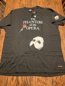 Vtg 1986 Roots Canada X Phantom Of The Opera Tshirt XL Single Stitch DEADSTOCK! 海外 即決