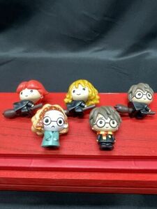 Lot of 5 Harry Potter Pencil Toppers Cake Toppers Wizard Broom 海外 即決