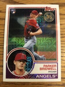 Parker Bridwell RC 2018 Topps Silver Pack 50th Anniversary Angels #50 *A936* 海外 即決