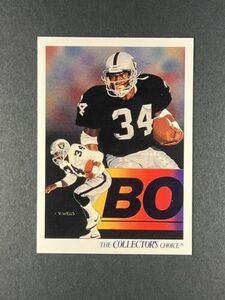 Bo Jackson 1991 Upper Deck #93 Los Angeles Raiders 海外 即決