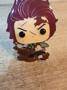 Funko Pop! Sized Pins: Demon Slayer - Tanjiro Kamado Pin 海外 即決