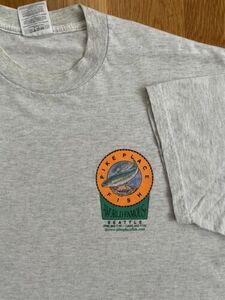 Vintage 90s World Famous Pike Place Fish Seattle T Shirt Double Sided Mens Sz L 海外 即決