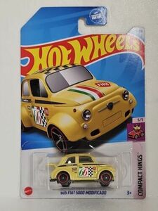 Hot Wheels 2024 Mainline E Case Compact Kings '60S Fiat 500D Modificado 117/250 海外 即決