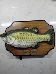 Vintage Big Mouth Billy Bass, Parts Only, No Cord, Please Note The Description 海外 即決
