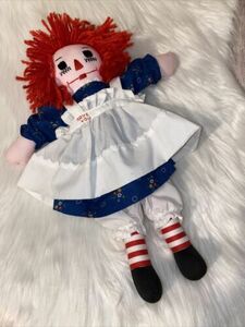 Raggedy Ann Doll 14.5” 海外 即決