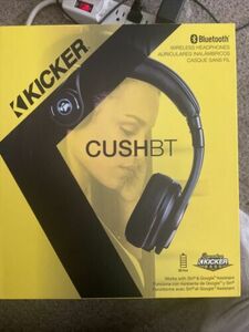 Kicker CUSHBT Bluetooth Wireless Headphones Cush BT - NEW Sealed 海外 即決