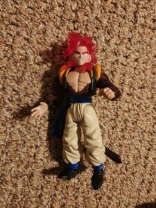 Dragon ball z SSJ4 Gogeta suede edition action figure 海外 即決