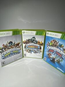 Skylanders Game Lot - Xbox 360 - 3 Different Games. 海外 即決