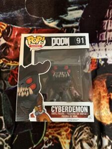 Funko POP! Games- Doom 6" CYBERDEMON #91 Vinyl Figure 海外 即決