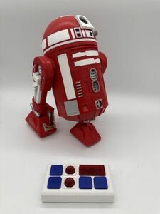 ROBOT Disney Custom Star Wars R2-D2 Red Legs W White Remote Control Droid Depot 海外 即決