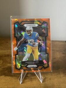 2023 Panini Prizm Orange Cracked Ice Keenan Allen #159 Los Angeles Chargers 海外 即決