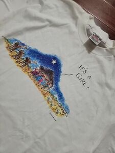 Vintage Single Stitch Lake Street Shirts Shirt USA Religion Jesus Its A Girl 海外 即決