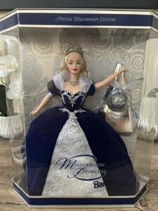 Millenium Princess 2000 Barbie Doll NIB 海外 即決