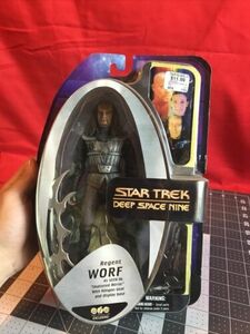 2005 Art Asylum Star Trek Deep Space Nine Regent Worf NEW 海外 即決