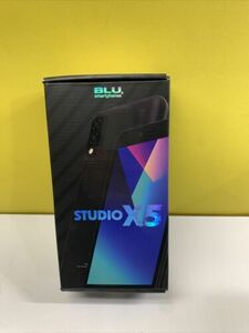 BLU Studio X5 LTE Unlocked 4G- 32GB GSM Smartphone - Black Dual 5MP) 海外 即決