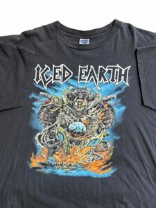 Iced Earth 2004 The Glorious World Tour Vintage Shirt Metal Thrash XXL VTG 海外 即決