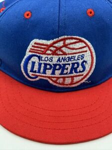 Vintage Los Angeles Clippers Official NBA Product Snapback Hat Blue Juvenile 海外 即決