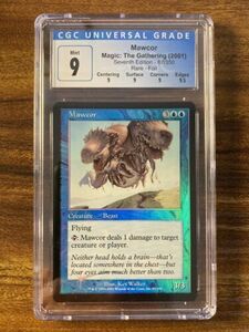 MTGMAWCOR FOIL7th Edition CGC Quad 9’s+ MINT RARE Creature LOW POP ! 海外 即決