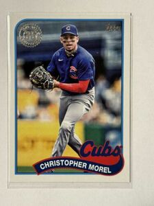 2024 Topps Series 1 Christopher Morel 1989 Topps #89B-62 Cubs 海外 即決