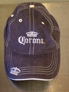 Corona Beer Baseball Hat Black Distressed Cap Faded Adjustable Unisex Beer Merch 海外 即決